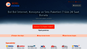 What Mobilveznem.com website looked like in 2021 (3 years ago)