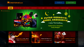 What Monsterbola.club website looked like in 2021 (3 years ago)