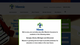 What Meemic.com website looked like in 2021 (3 years ago)