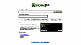 What Mgnet.me website looked like in 2021 (3 years ago)