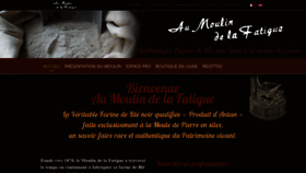 What Moulin-fatigue.com website looked like in 2021 (3 years ago)