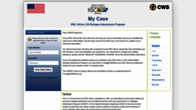 What Mycase.rscafrica.org website looked like in 2021 (2 years ago)