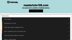 What Mastertoto188.com website looked like in 2021 (2 years ago)
