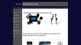 What Mobileinformationlabs.com website looked like in 2021 (2 years ago)