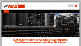 What Masservice.de website looked like in 2021 (4 years ago)