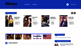 What Mangacave.com website looked like in 2021 (2 years ago)