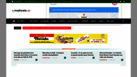 What Maliweb.net website looked like in 2021 (2 years ago)