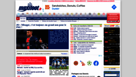 What Maxifoot.fr website looked like in 2021 (2 years ago)