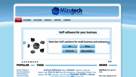 What Mizu-voip.com website looked like in 2021 (2 years ago)
