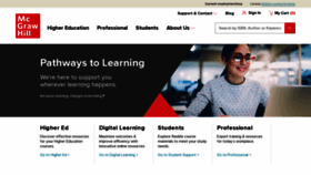 What Mheducation.ca website looked like in 2021 (4 years ago)