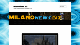 What Milanonews.biz website looked like in 2021 (2 years ago)
