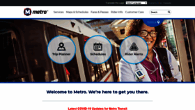 What Metrostlouis.org website looked like in 2021 (2 years ago)