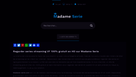 What Madame-serie.com website looked like in 2021 (2 years ago)