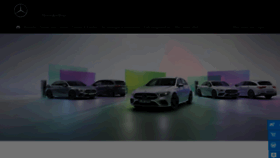 What Mercedes-benz.at website looked like in 2021 (2 years ago)