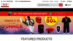 What Martialartsmart.com website looked like in 2021 (2 years ago)