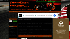 What Motodataproject.com website looked like in 2021 (2 years ago)