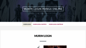 What Murimlogin.com website looked like in 2021 (2 years ago)