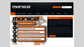 What Monicoinc.com website looked like in 2021 (2 years ago)