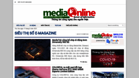 What Mediaonlinevn.com website looked like in 2021 (2 years ago)