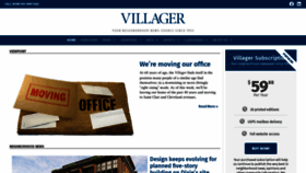What Myvillager.com website looked like in 2021 (2 years ago)