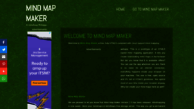 What Mindmapmaker.org website looked like in 2021 (2 years ago)