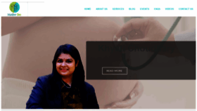 What Motherbee.in website looked like in 2021 (4 years ago)