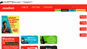 What Movilnet.com.ve website looked like in 2021 (4 years ago)