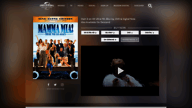 What Mammamiamovie.com website looked like in 2021 (2 years ago)
