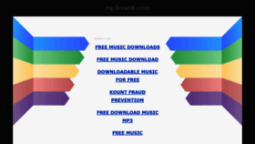 What Mp3crank.com website looked like in 2021 (2 years ago)