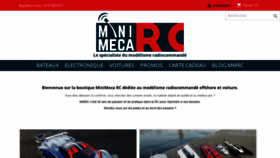 What Mini-meca-rc.com website looked like in 2021 (2 years ago)