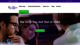 What Mydebtsolution.com website looked like in 2021 (2 years ago)