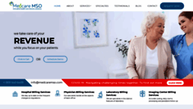 What Medcaremso.com website looked like in 2021 (2 years ago)