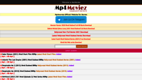 What Mp4moviez2.in website looked like in 2021 (2 years ago)