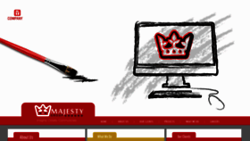 What Majesty-group.com website looked like in 2021 (2 years ago)