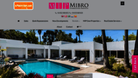 What Mibrointernational.com website looked like in 2021 (2 years ago)