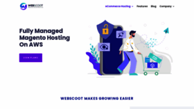 What Magehost.com website looked like in 2021 (2 years ago)