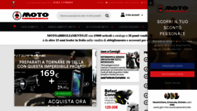 What Motoabbigliamento.it website looked like in 2021 (2 years ago)