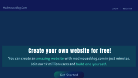What Madmouseblog.com website looked like in 2021 (2 years ago)