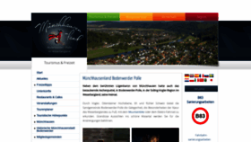 What Muenchhausenland.de website looked like in 2021 (4 years ago)