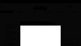 What Mibiz.com website looked like in 2021 (2 years ago)