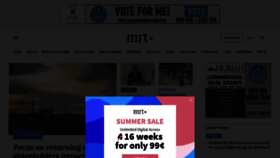 What Mrt.com website looked like in 2021 (2 years ago)