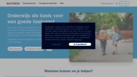 What Malmberg.nl website looked like in 2021 (2 years ago)