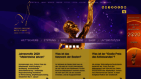 What Mittelstandspreis.com website looked like in 2021 (2 years ago)