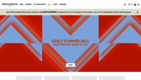 What Maisonkitsune.com website looked like in 2021 (2 years ago)