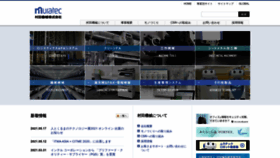 What Muratec.jp website looked like in 2021 (2 years ago)