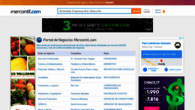 What Mercantil.com website looked like in 2021 (4 years ago)