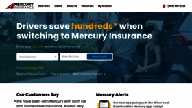 What Mercuryinsurance.com website looked like in 2021 (2 years ago)