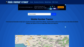 What Mobilenumbertracker.com website looked like in 2021 (2 years ago)