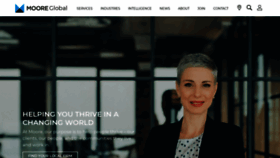 What Moore-global.com website looked like in 2021 (2 years ago)