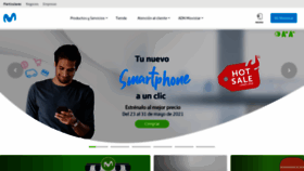 What Movistar.com.mx website looked like in 2021 (2 years ago)